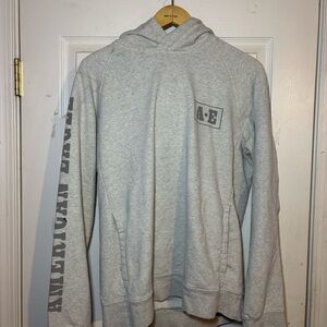 American Eagle Outfitters Light Gray Hoodie